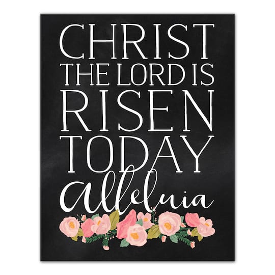 Christ the Lord is Risen Today Canvas Art